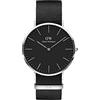 Daniel Wellington Classic Orologi Rose Gold Fabric (Polyester)
