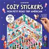 Dessain et Tolra Mon petit road trip américain: Avec 800 mini stickers et une pince pour coller vos stickers
