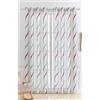 SpazioTessile Tende Tendine larghezza 45 70 80 cm o Tendone 140x290 Sala Cucina Debby B8CA (Bordò, 45x240)