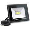 Wegoodlife Faretto LED da 10 W, per esterni, super luminoso, 730 lm, 3000 K, luce bianca calda, IP66, impermeabile, angolo di diffusione 120°, lampada da esterno per cortile, garage, giardino