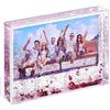 zgrmzql Cornice portafoto glitterata con cornice liquida per foto da 10 x 15 cm (15,2 x 10,2 cm, stella rossa)