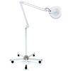Futchoy Lampada con lente d'ingrandimento, 5/8 diottrie, per lampada cosmetica, 22 W 220V(8X)