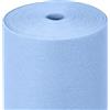 Horeca Collection MAXI PRODUCTS - Runner da tavolo TNT pretagliato a 30 cm - 0,4 x 12 m - Blu Pastello - Tessuto non tessuto Spunbond (TNT) - Monouso con effetto tessuto, resistente ai liquidi - Catering - Impermeabile