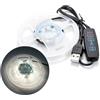 Innfeeltech Indfeeltech 1M SMD LED strisce di luce, 5mm larghezza 5V 4000K 60LEDs / m strisce di luce, connessione USB