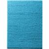 Casa Pura® - Tappeto stile Shaggy, a pelo lungo, qualità tedesca, tappeto per camera, salone o corridoio, taglie e colori a scelta, modello Barcelona, Polipropilene, blu, 80x150cm