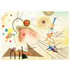 Posterlounge Acquerello n. 606 Poster | 40 x 30 cm di Wassily Kandinsky Colorato Quadri Decorazione per pareti