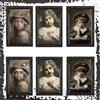 Huanmin Set di 3 cornici portafoto 3D per Halloween, ritratti intercambiabili | Decorazione di Halloween per interni, immagini 3D spaventose con effetto lenticolare spaventoso per parete, feste