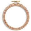 GIORGETTI STRASS Prym Love telaio da ricamo con vite, in legno di faggio, 8mm x 10cm 610630