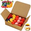 JaOyyg Set regalo di 23 pezzi di cera da sciogliere fruttata mista altamente profumata, fragranza per la casa fatta a mano, cera di soia naturale, perfetta per casa, ufficio o occasioni speciali