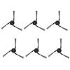 ZLiT Spazzole laterali per aspirapolvere Dreame Matrix 10 Ultra (6 spazzole laterali)
