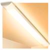 Viugreum Plafoniera Led 120CM 40W, Tubo Neon Led 4800LM Moderna Lampada da Soffitto, Angolo a Fascio 130° Bianco Caldo 3200K Plafoniera per Bagno Soggiorno Cucina Garage Magazzino Officina