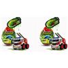 Dickie Toys Dickie - Motor Mutants Uovo Sorpresa 8,5 cm con Veicolo da Collezione, 1 Auto Monster a Sorpresa con Slime, 10 Modelli Assortiti da Collezionare, +3 Anni, 203751010 (Confezione da 2)