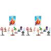 Jada - Disney Pixar Toy Story Nanofigs Blind Pack, Mini Figure da Collezione in Metallo Die-Cast, Personaggio a Sorpresa, Assortimento 13 Modelli, 4 cm (Confezione da 2)