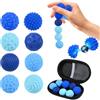 Carehabi 8 Pezzi Magnetiche Fidget Toys Palline Antistress per Adulti e Bambin | Sfere di Acupressure Irritabilità e Tensione per Autismo, ADHD Palline Antistress con Texture Varie Silenziose da Scrivania