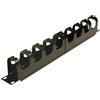 Deltaco pannello di controllo da 19" 1U, 10 staffe