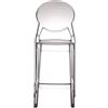 SCAB Giardino SET 2 SGABELLI IGLOO H.65 - SCAB Colore: Trasparente
