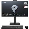 MSI PRO MAX 27P Z 8MG-016XDE, monitor da 27" FHD IPS a 120Hz, processore AMD Ryzen 7 255, 16GB di RAM, SSD da 512GB, senza sistema operativo
