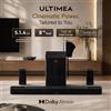 Selius Soundbar 5.1.4 canali - 760W di potenza - subwoofer da 8 pollici - Bluetooth - per home cinema