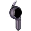 Dripio Caricabatterie da auto da 120W, con due porte USB-C, adattatore di ricarica rapida PD
