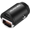 Dripio Caricabatterie USB-C da 45W, con supporto PD 30W e QC 3.0, doppia porta, corpo in metallo