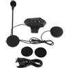 Dripio Auricolari Bluetooth, marca Helm, confezione da 2, colore nero, funzione vivavoce, autonomia della batteria: 8 ore