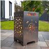 tuning-art FK01 Cestino del fuoco Barile del fuoco ciotola del fuoco Pluggable grande 50x30x30, Taglia:La rosa dei Venti 45L