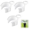 Generic 3 pz rotore tenere fino strumento, ugello inserimento collare compatibile | Strumento di regolazione dell'irrigatore del rotore per Rain Bird serie 5000, kit di riparazione della testa dell'irrigatore