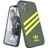 adidas Custodia progettata per iPhone 12 / iPhone 12 Pro 6.1, custodia testata, bordi rialzati antiurto. Custodia originale Wild Pin/regolatore di acido