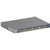 NETGEAR Switch PoE 52 Porte, Switch Ethernet Gigabit Gestito GS752TXP | 48 x PoE+ Porte @ 380W, 4 x 10Gb SFP+, Gestione Insight Cloud Opzionale, Desktop/Rack