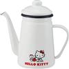 Pattinatore NUOVO bollitore a goccia smaltato Skater 1,1 L Hello Kitty & Tiny Chum Sanrio...