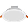 LEDVANCE LED SPOT INTEGRATO Ø 17cm, spot da incasso a soffitto per interni, dimmerabile, 12W, temperatura colore 2700-6500 K, RGB fino a 16 milioni di colori, 1000 lumen, design piatto, bianco
