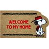 Markotex Peanuts Zerbino Ingresso Originale Rettangolare 40 x 70 Cm Tappeto Ingresso Asciugapassi Tappetino Antiscivolo Interno Estero Originale Idea Regalo - (Joe Cool)
