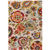 benuta Tappeto Nest Noelia per interni ed esterni, multicolore, 120 x 170 cm, resistente e facile da pulire, rettangolare, per balcone, terrazza, giardino, cucina e soggiorno, motivo geometrico