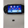 Sony PS VITA PSVITA Nero Console Memoria 16gb