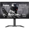 iiyama G-MASTER Titan Falcon GOB2701QSC-B1 TANDEM OLED META3 Gaming-Monitor | 68,6cm 27 280Hz, 0,03ms, HDMI, DisplayPort, USB 3.2, HUB USB-C, altoparlanti, G-SYNC, KVM, HDR400, reg. altezza, nero