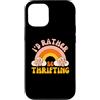 Funny Thrift Store Gift Thrifter Custodia per iPhone 12/12 Pro Groovy Thrift Store Art Negozio dellusato Negozio dellusato per uomini donne