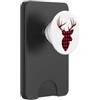 Buffalo Plaid Reindeer Christmas Xmas Te Buffalo Plaid Renna Natale Natale PopSockets PopWallet per MagSafe