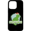 Merry Christmas & T-Rex Xmas Custodia per iPhone 15 Pro Max Dinosauro Natale Buon Natale