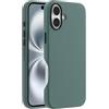 OtterBox Symmetry Cactus Leather MagSafe cover per iPhone 16 Plus, Verde | Custodia MagSafe, sottile, antiurto e cadute, testata 3x vs norme MIL-STD 810G in pelle vegana derivata dal Cactus