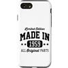 Born in Year Retro Style Custodia per iPhone SE (2020) / 7/8 Pezzi originali in edizione limitata del 1959.
