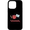 Funny Apple Gifts Apple Fruit Lovers Custodia per iPhone 15 Pro Max Groovy Apple Art per ragazze bambini donne amanti della frutta mela
