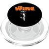 License Champs Prodotto ufficiale della serie TV drammatica poliziesca di The Wire | PAPL28 PopSockets PopGrip per MagSafe