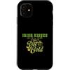 St Patricks Day Gifts & St Paddys Day Gi Custodia per iPhone 11 I baci irlandesi sono meglio della pentola d'oro il giorno