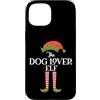 The Dog Lover Elf Christmas Tees Custodia per iPhone 15 L'amante dei cani elfo Natale