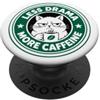 Gatti Animali domestici Accessori Gatti Caffè Espresso-Machine Chicchi di Caffè Caffeine-Gatti PopSockets PopGrip Adesivo