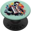 Orchestra-Musica-Strumento Accessori Reg Fisarmonicista suonatore d fisarmonica musicista fisarmonica PopSockets PopGrip Adesivo