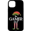 The Gamer Elf Christmas Tees Custodia per iPhone 15 Plus Il Natale Elfo Gamer