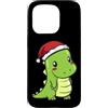Christmas Matching Tees Co. Custodia per iPhone 15 Pro Dinosauro T-Rex Natale Ragazzi Ragazze Bambini Natale