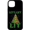 Christmas Lit Gifts Co. Custodia per iPhone 15 Plus Let's Get Lit Divertente Brutta Festa di Natale