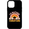 Funny Thrift Store Gift Thrifter Custodia per iPhone 12 mini Groovy Thrift Store Art Negozio dellusato Negozio dellusato per uomini donne